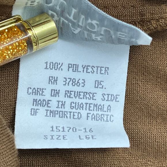 Blair Boutique Mid Rise Wide Leg Brown Velour Soft Cozy Pockets Pants Large - Picture 5 of 9